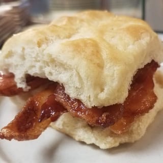 Sausage or Bacon Biscuit