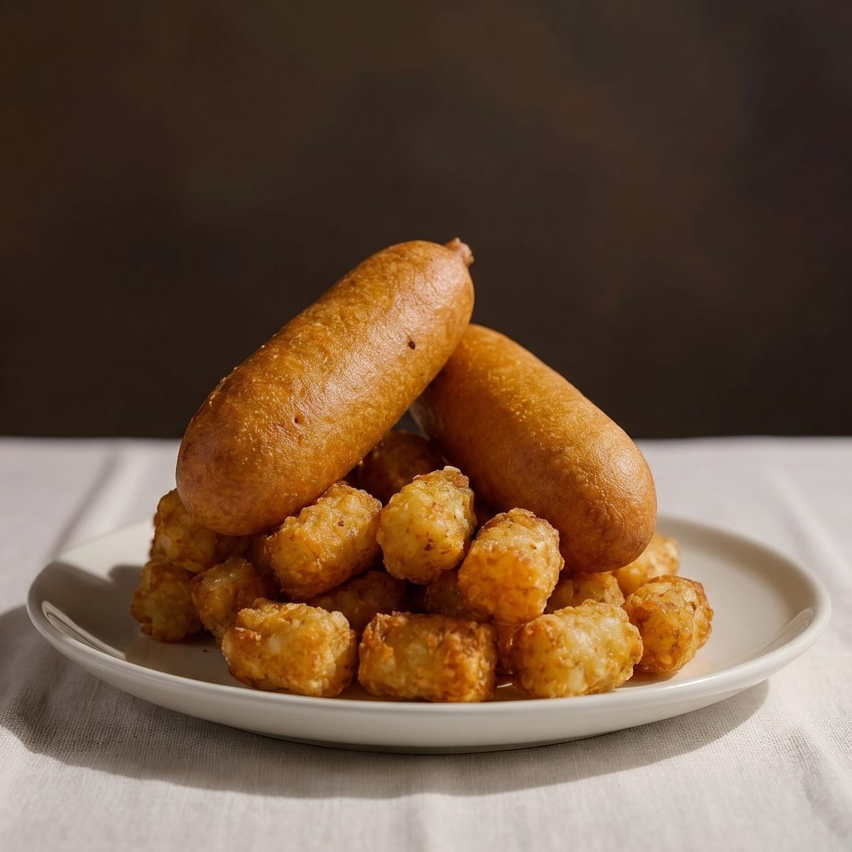 2 Corn Dogs and 1 Side