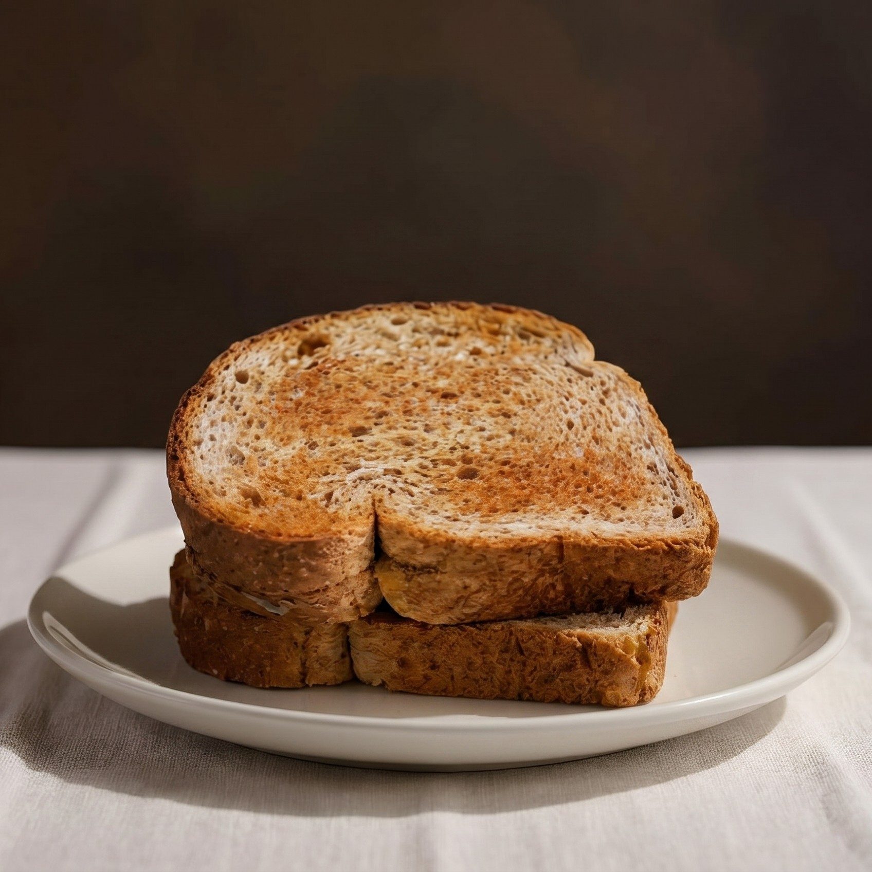 Two Pieces of Toast.