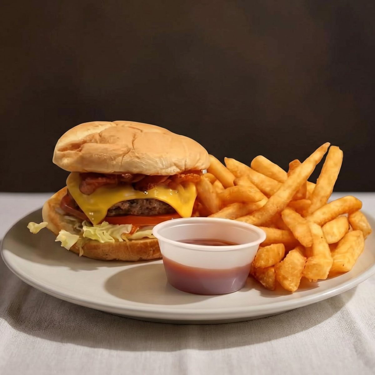 BBQ Bacon Cheese Burger